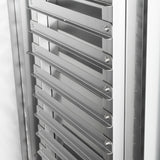 Bankettwagen / warm / 17× 2/1GN / 540 L / 720 × 900 × 1763 mm / Combisteel