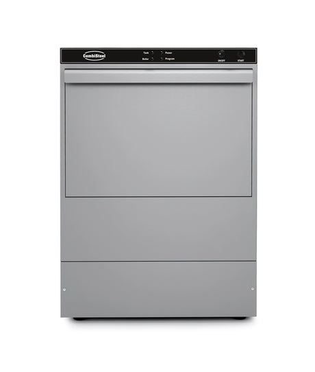 Gläserspülmaschine / Korb 400 × 400 mm / mit Spülmitteldosierer / 230 V / Combisteel