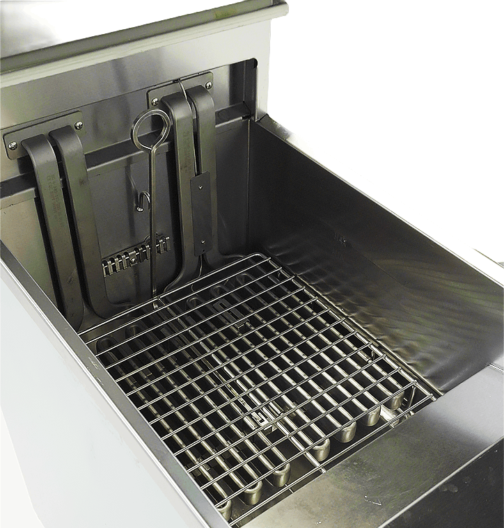 Elektrische Standfritteuse / 1 × 25 L / 18 kW / 400 V / Combisteel
