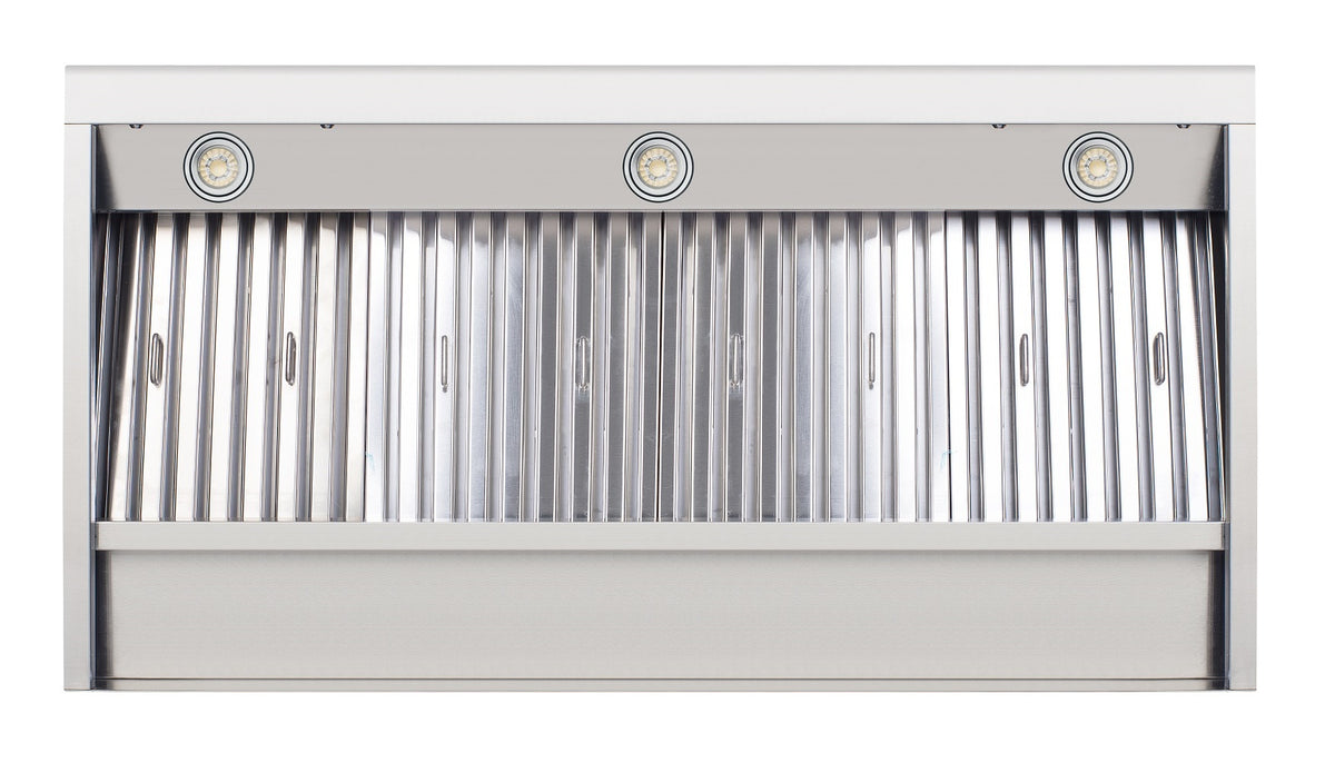 Wandhaube / mit Motor / 1200 × 630 × 457 mm / Combisteel