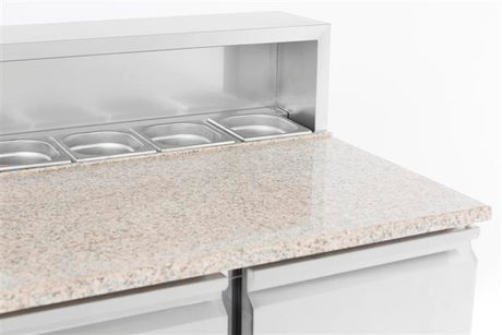 Pizzatisch / 2 Türen / 380 L / Combisteel