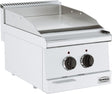 Elektrische Grillplatte BASE 600 / Chrom glatt / 400 mm / 3,6 kW / 400 V / Combisteel – elektrische Grillplatte für Gastronomie