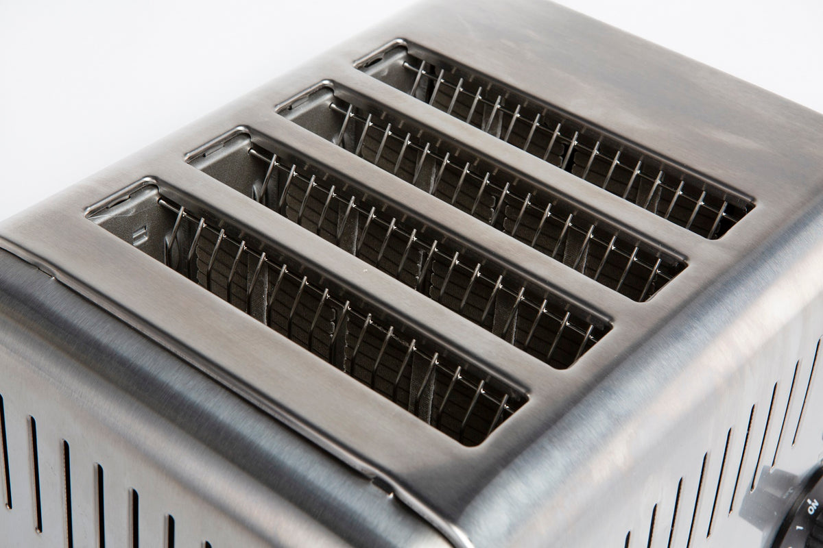 Toaster / 4 Scheiben / 1.8 kW / 290 × 260 × 220 mm / Combisteel