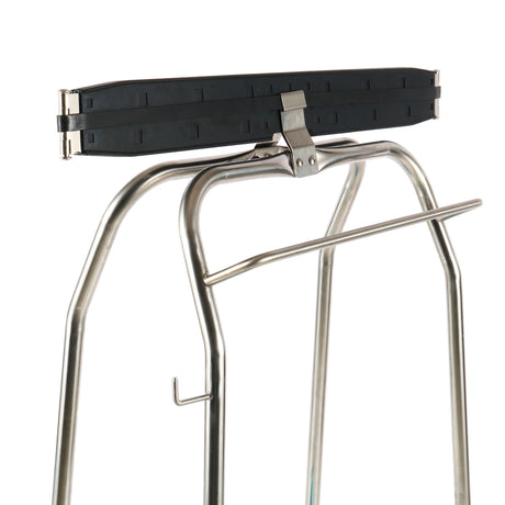Müllsackhalter / mit Pedalsteuerung / Edelstahl 18/8 / 450 × 600 × 960 mm / Combisteel