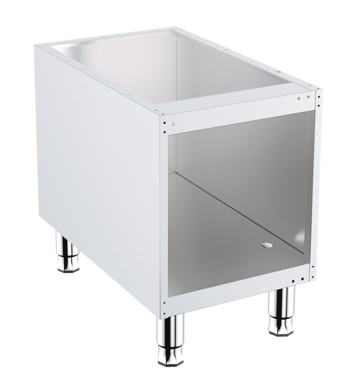 BASE 700 Unterbau / 400 × 700 × 600 mm / Combisteel