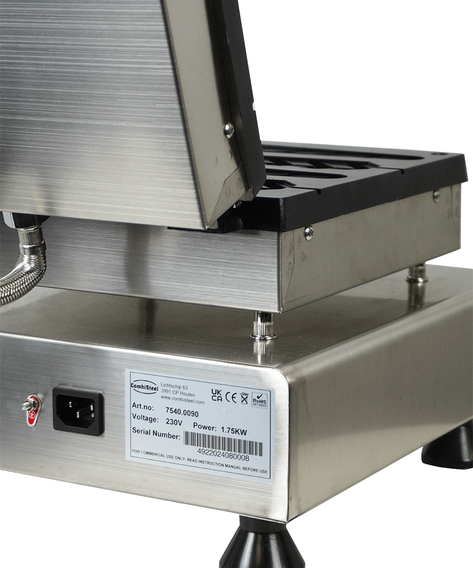 Waffeleisen für 4 Tannenbaum-Waffeln am Stiel – 13. Produktansicht