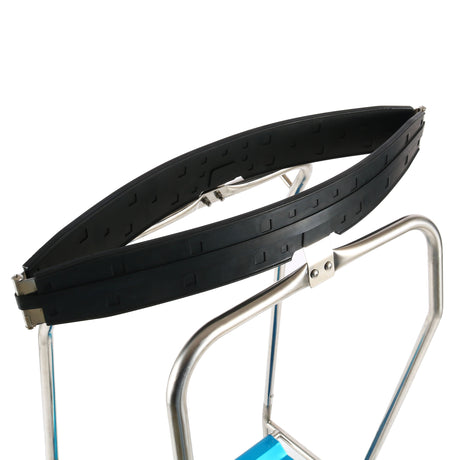 Müllsackhalter / mit Pedalsteuerung / Edelstahl 18/8 / 450 × 600 × 960 mm / Combisteel