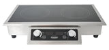 Einbau-Induktionsherd mit 2 Zonen und 7 kW von Combisteel