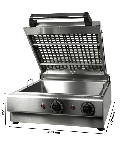 Elektrischer-Wassergrill / 490 mm / 5 kW / 400 V / Combisteel – Wassergrill für professionelle Gastronomie