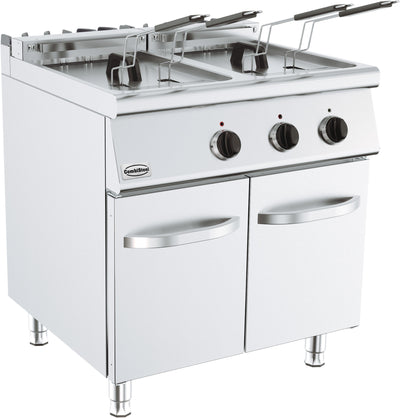 Elektrische Standfritteuse BASE 700 / 2 × 18 L / 28 kW / Combisteel
