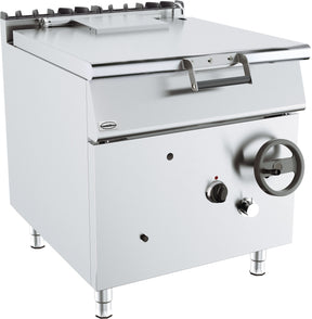 Gas Kippbratpfanne 80 L / 20 kW / 800 mm / Combisteel – Kippbratpfanne für Gastronomie und Großküche
