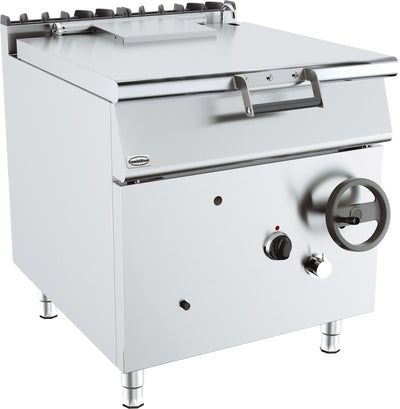 Gas Kippbratpfanne 80 L / 20 kW / 800 mm / Combisteel