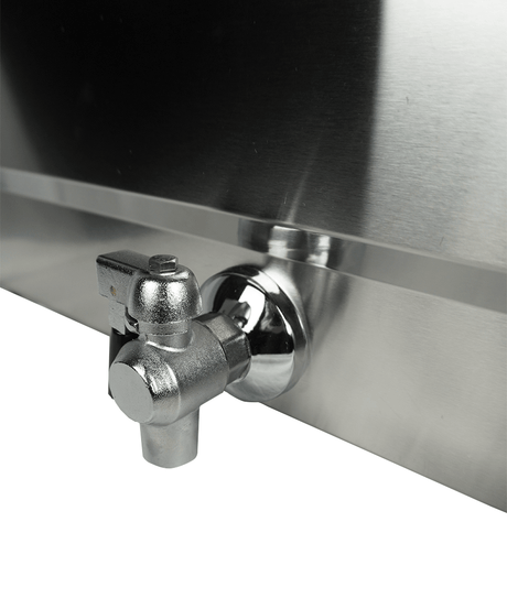 Elektrische Tischfritteuse 25 L mit Ablassventil / Combisteel