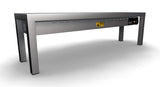 Keramik-Aufsatzbord 1-stufig 1200 mm – Detailansicht 2