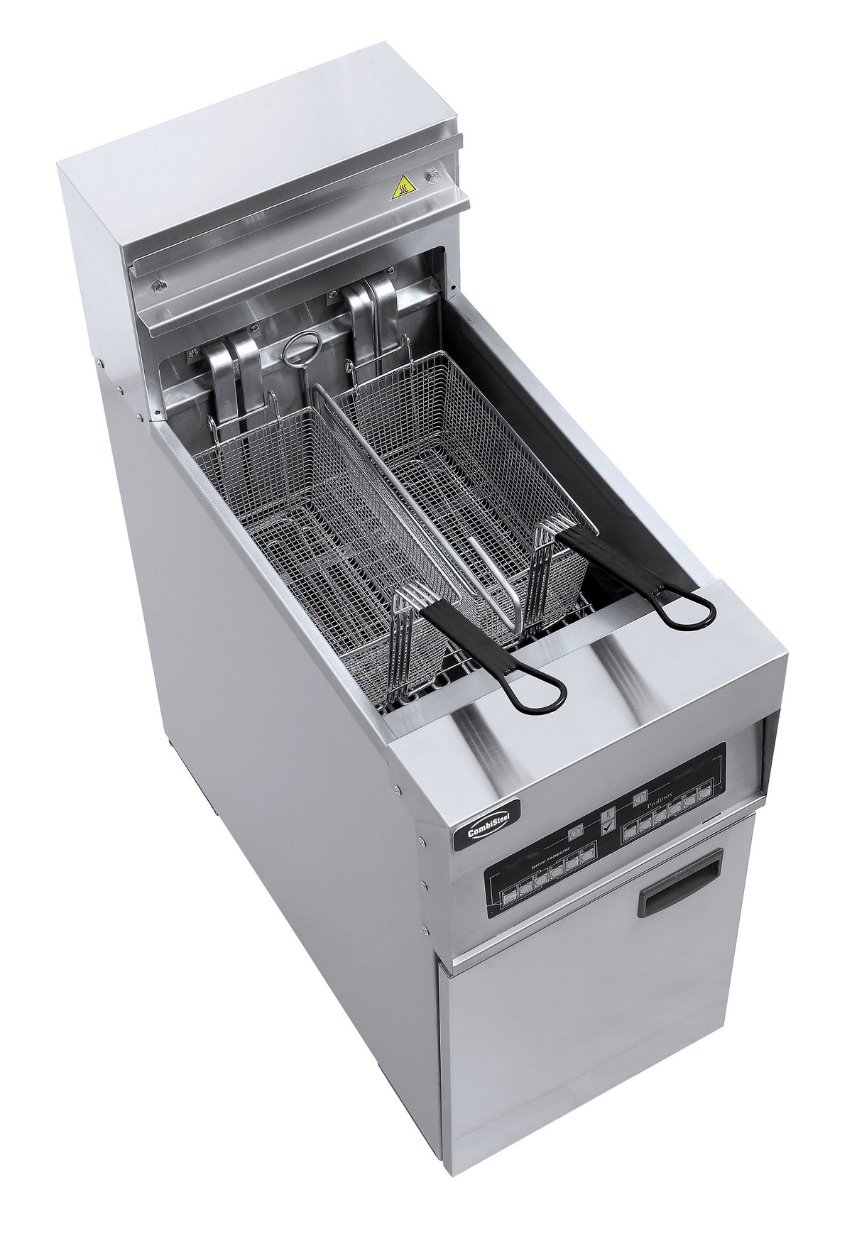 Elektrische Standfritteuse / 1 × 25 L / 18 kW / 400 V / Combisteel