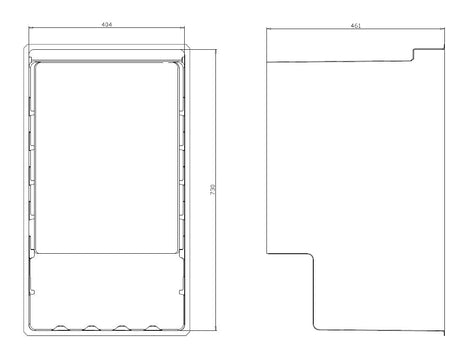 Combisteel Weinkühlschrank / 118L Single Zone