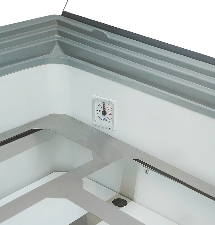 Speiseeisvitrine Curacao 10 x 5 L / Combisteel