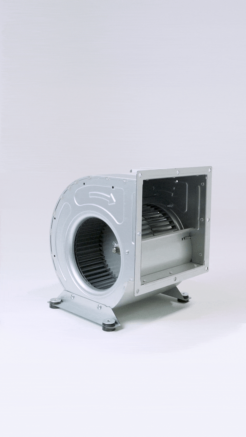 Lüftungsventilator / separat / 2000 m³/h / 232 × 313 × 327 mm / Combisteel