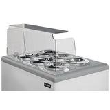 Speiseeisvitrine / Zanzibar / 6 × 7 L / Weiß / 939 × 674 × 935 mm / Combisteel