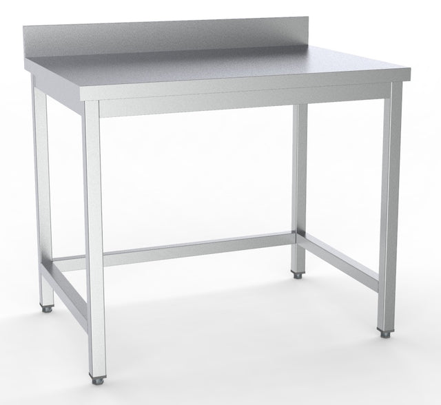 Arbeitstisch ohne Grundboden mit Aufkantung 800 × 600 mm von Combisteel