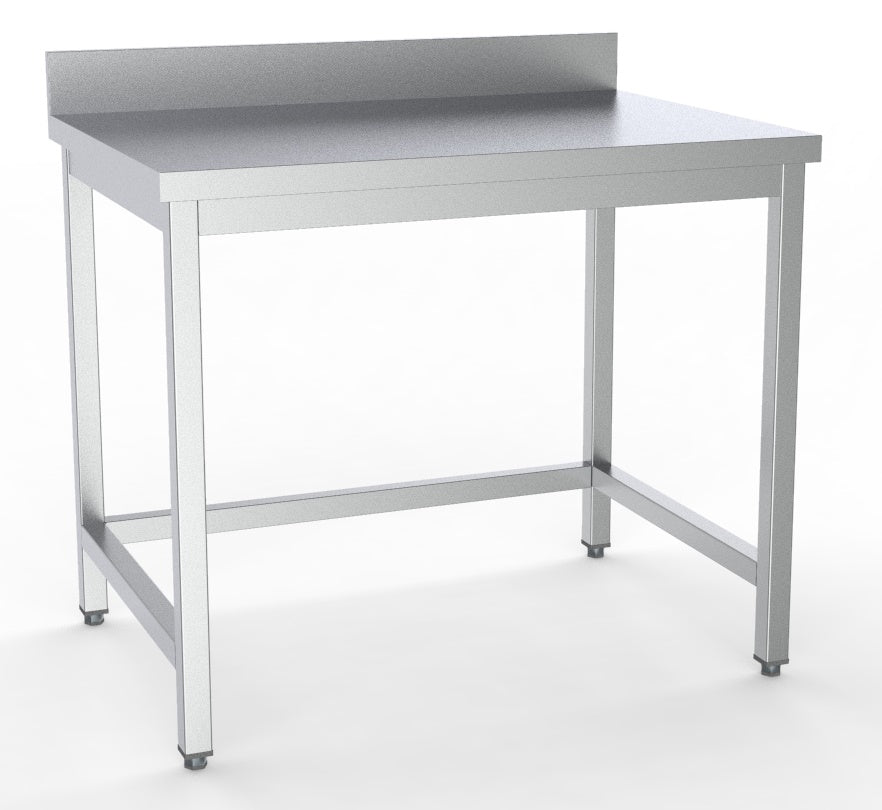 Arbeitstisch ohne Grundboden mit Aufkantung 800 × 700 mm von Combisteel