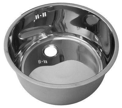 Edelstahl-Spülbecken / 420 mm breit / Combisteel