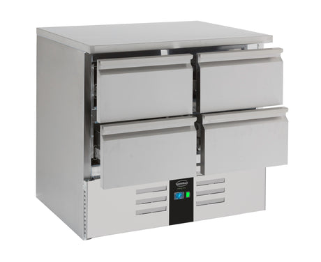 Kühltisch / Energy Line / 4 Schubladen / 257 L / Combisteel
