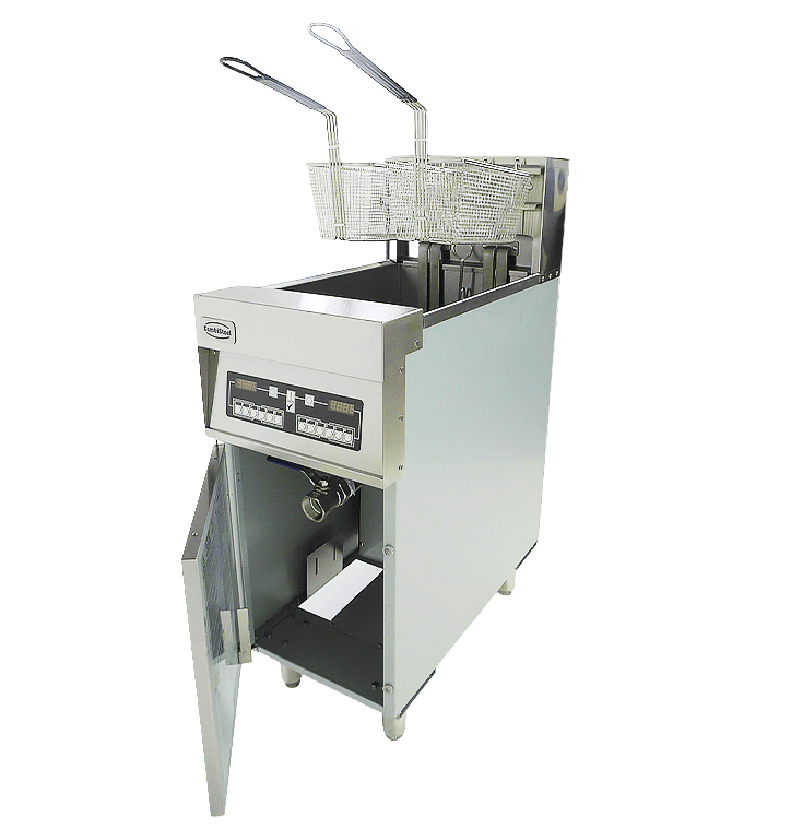 Elektrische Standfritteuse / 1 × 25 L / 18 kW / 400 V / Combisteel