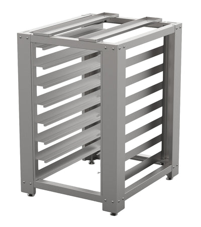 Ofen-Untergestell mit 7 × GN 1/1 Führungsschienen / 600 × 700 × 900 mm / Combisteel