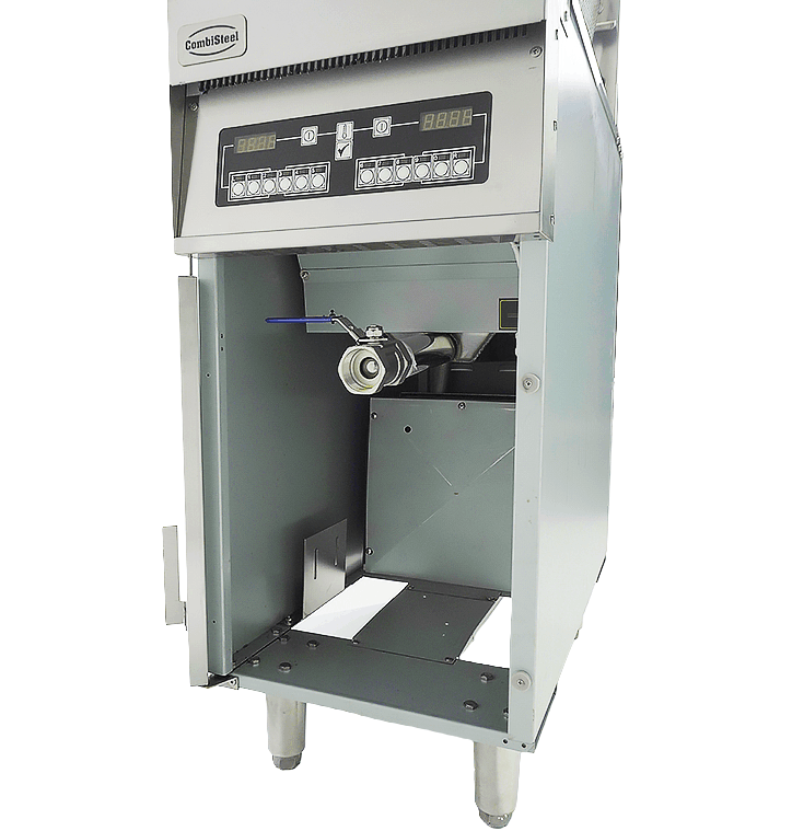Elektrische Standfritteuse / 1 × 25 L / 18 kW / 400 V / Combisteel