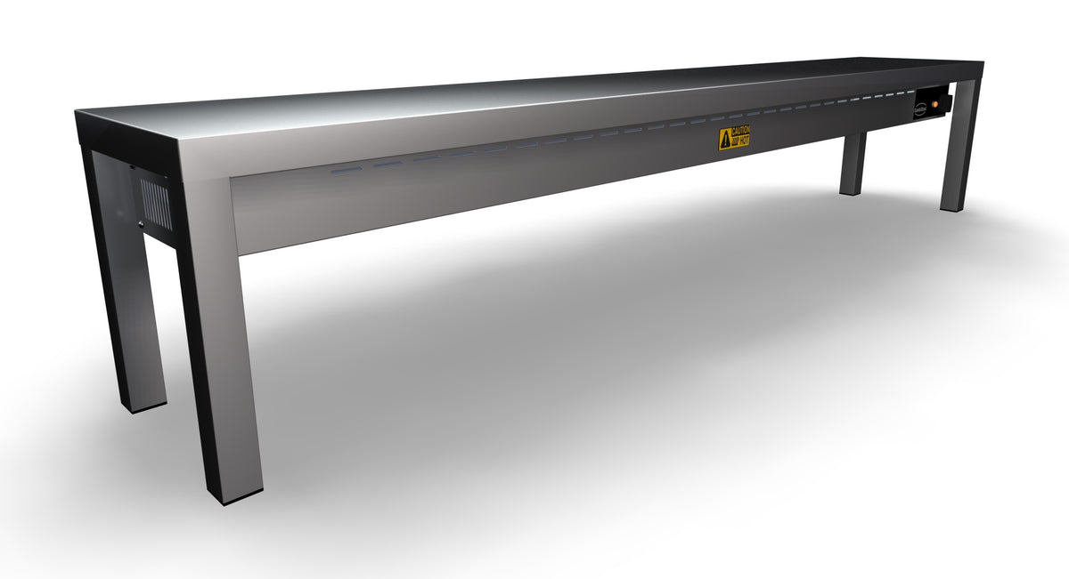 Keramik-Aufsatzbord 1-stufig 1800 mm – Detailansicht 2