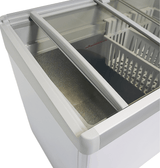 Eistruhe 516 L mit Glasschiebedeckel / Lotte / Combisteel