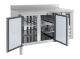 Kühltisch / mit Aufkantung / 2 Türen / Combisteel