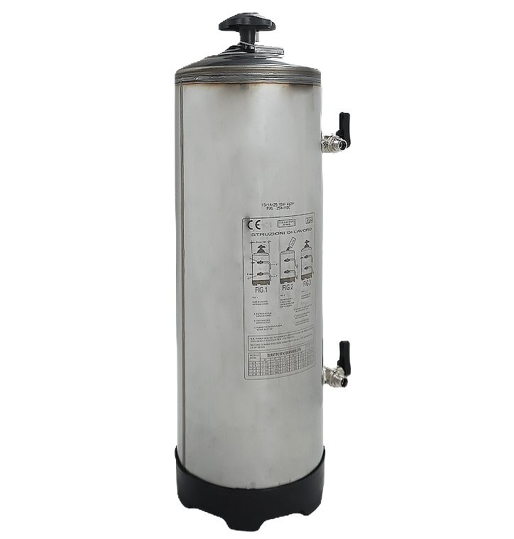 Wasserenthärter / 16 L / manuell / 185 × 185 × 600 mm / Combisteel