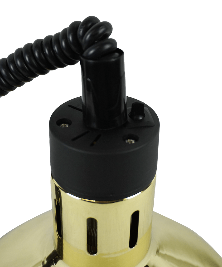 Hänge-Wärmelampe / CH-03 / Gold / Ø 290 mm / 0,25 kW / 230 V / Combisteel