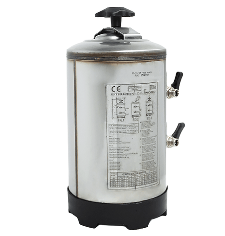 Wasserenthärter / 8 L / manuell / 185 × 185 × 400 mm / Combisteel