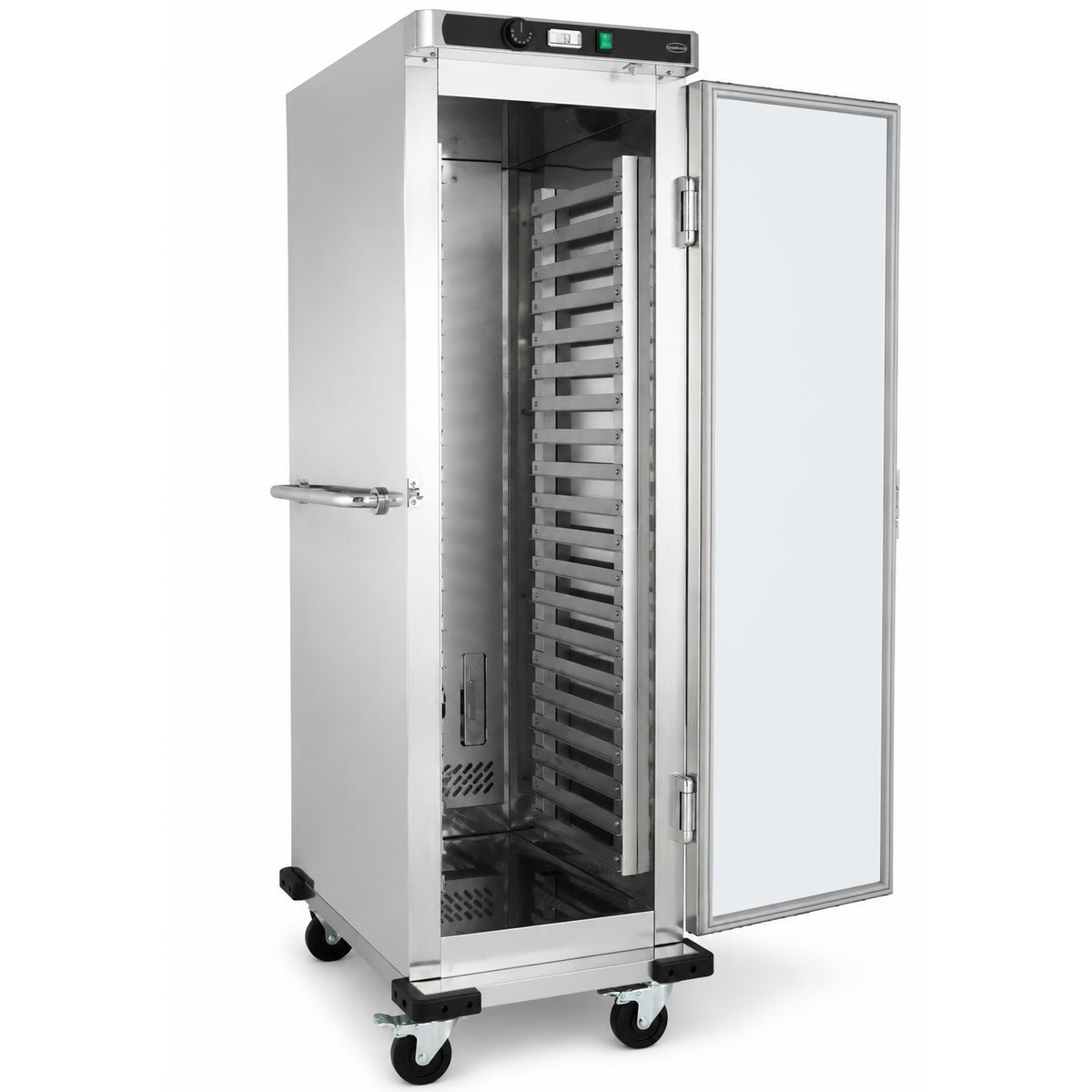 Bankettwagen / warm / 17× 1/1GN / 290 L / 515 × 780 × 1763 mm / Combisteel