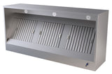 Kastenabzugshaube / ohne Motor / 1200 × 950 × 400 mm / Combisteel