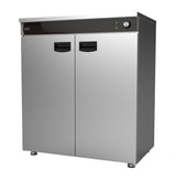 Teller-Wärmeschrank / 750 mm breit / 2 Türen / 90-120 à 32cm diameter Teller / +30 bis +85 °C / 1,2 kW / Combisteel