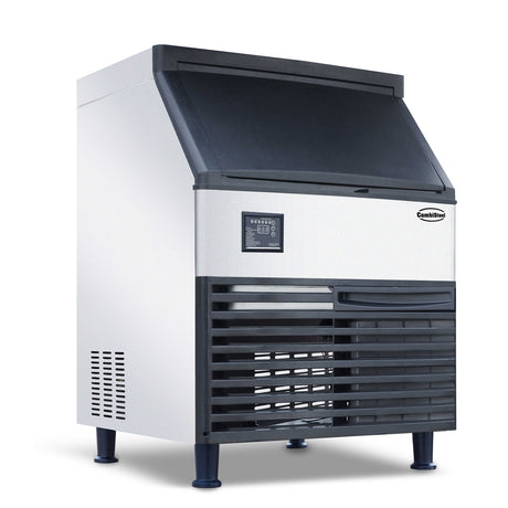 Eiswürfelmaschine / 73 kg/24 h / Bunker 36 kg / Eiswürfel 22×22×22 mm / luftgekühlt / Combisteel