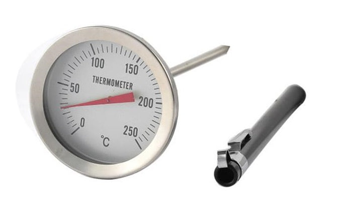 Fleischthermometer / 0 bis 250 °C / Sonde 127 mm / Ø 52 mm / Combisteel
