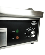 Elektrische Grillplatte / Gerillt / 360 mm / 2 kW / 230 V / Combisteel – elektrische Grillplatte für Gastronomie