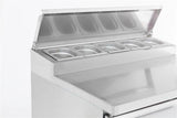Saladette / 2 Türen / 5x 1/6 GN / Combisteel