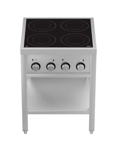 Induktionsherd mit 4 Zonen und offenem Unterbau von Combisteel – Produktansicht 4