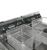 Elektrische Standfritteuse / 2 × 9 L / 2 × 3,3 kW / 230 V / Combisteel
