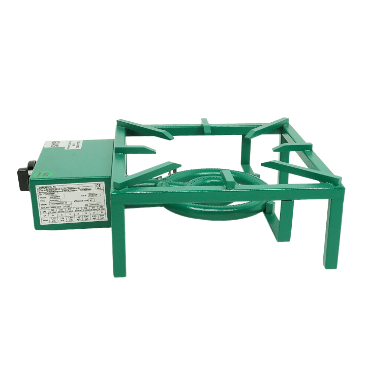 Gas-Wokbrenner / 8 kW / Tischgerät / Combisteel