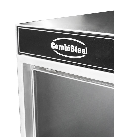 Frontlader Geschirrspülmaschine / 230 V / Korb 500 × 500 mm / mit Abwasserpumpe / mit Spülmitteldosierer / Combisteel