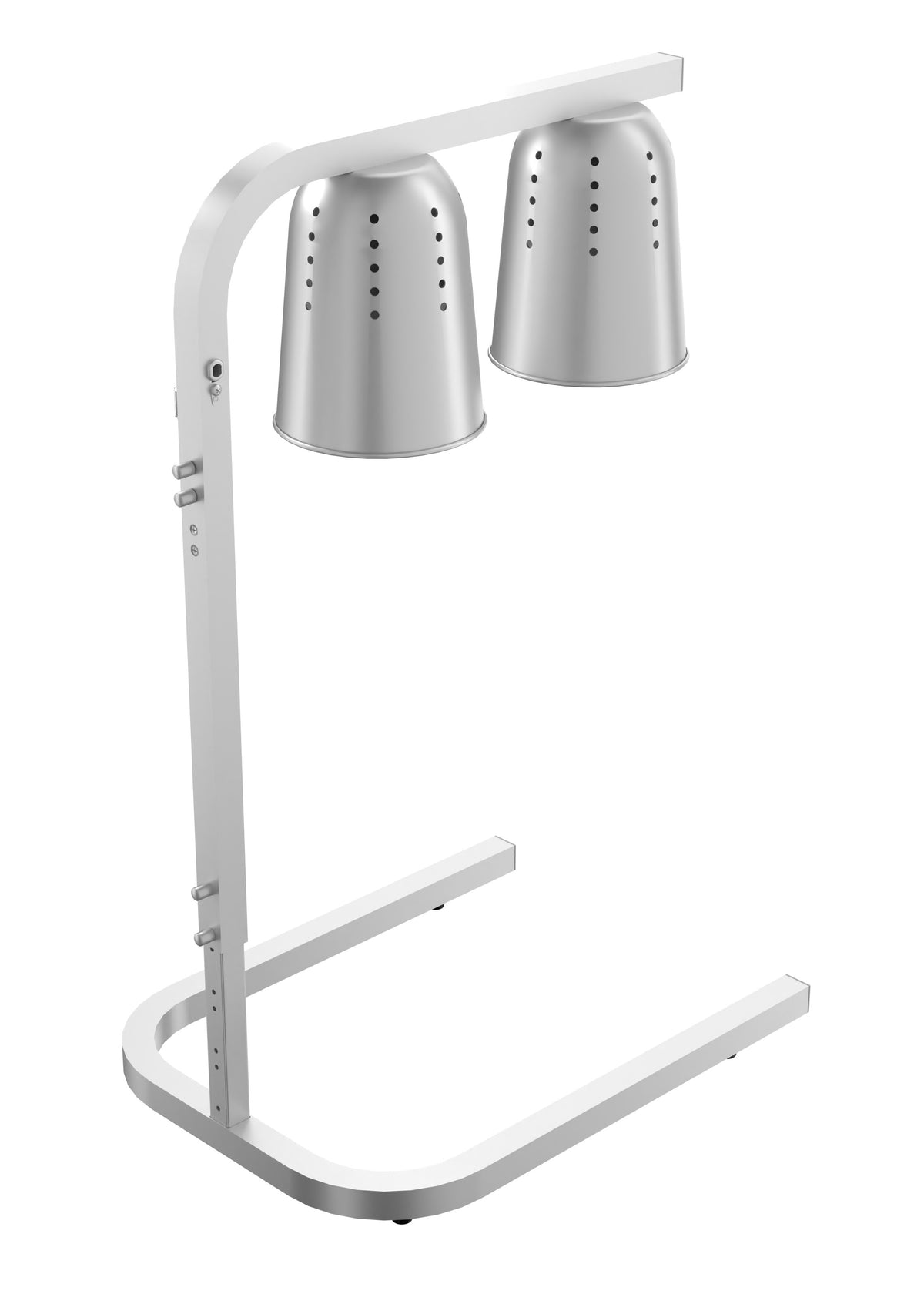 Tisch-Wärmelampe / 2 Lampen / Silber / 0,5 kW / 230 V / Combisteel