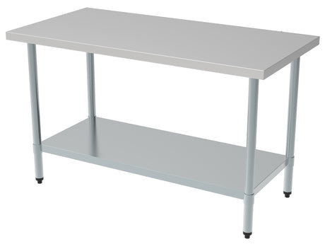 Arbeitstisch mit Grundboden 1200 × 700 mm von Combisteel