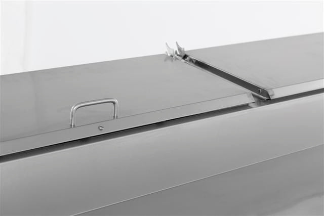 Saladette / 3 Türen / 8x 1/3 GN / Combisteel